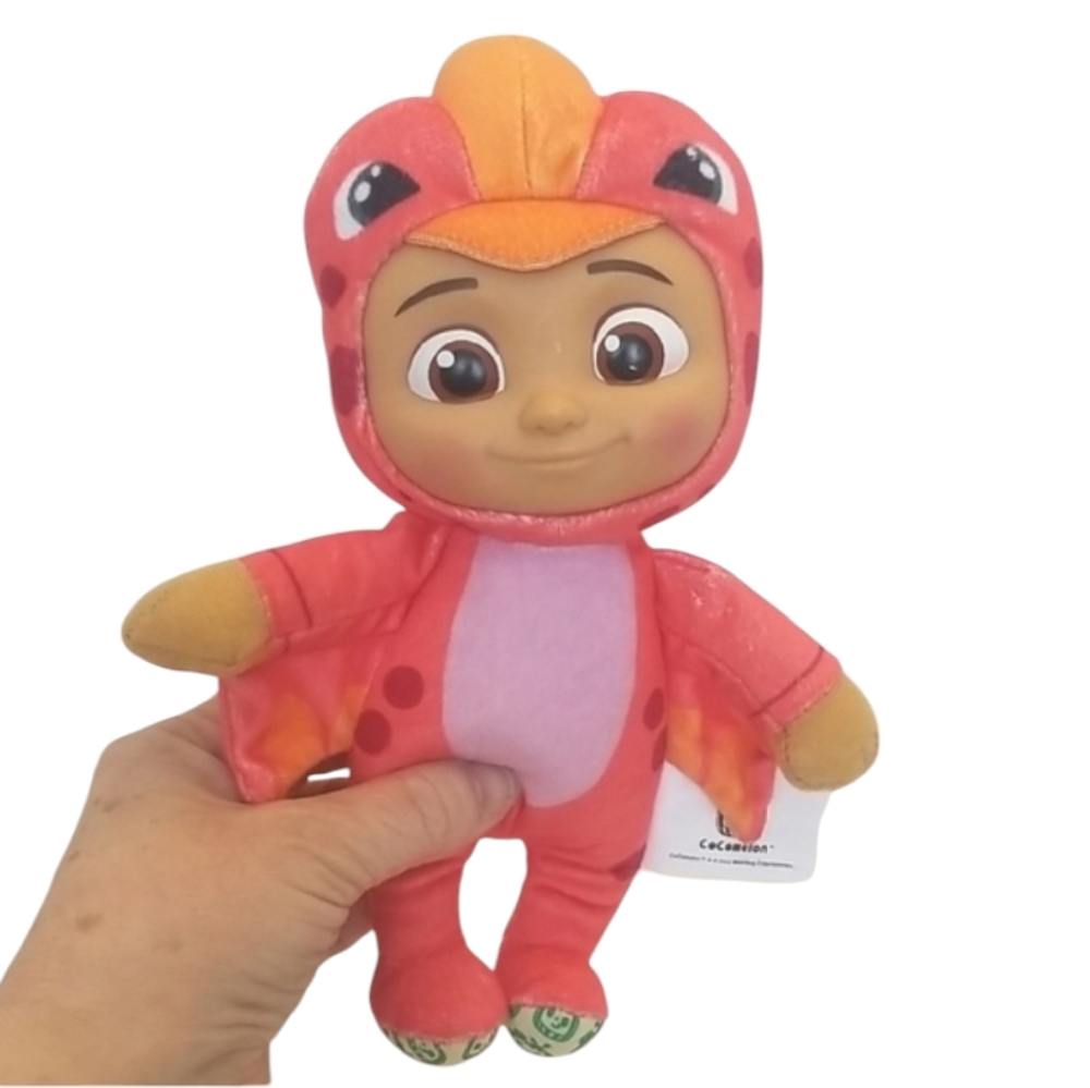CoComelon Nina Dino Little Red Dinosaur Pteranodon Doll Plush 20022